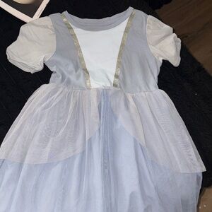 GAP Light Blue and Silver Kids Dance Costume